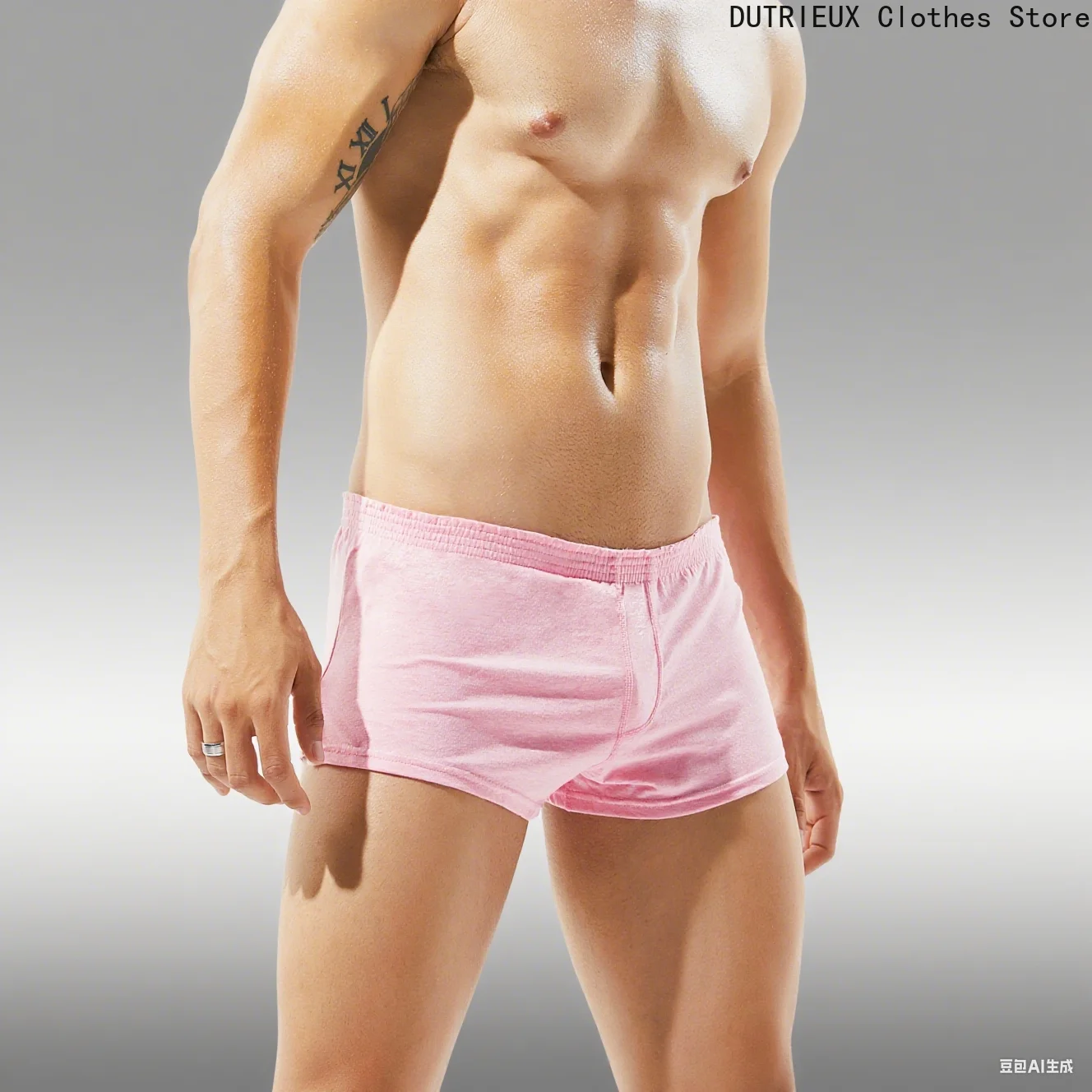 شورت صيفي للرجال من القطن الخالص، شورت ملابس منزلية ناعمة ومريحة، سروال رياضي كاجوال ولياقة بدنية من ثلاث قطع، ملابس داخلية