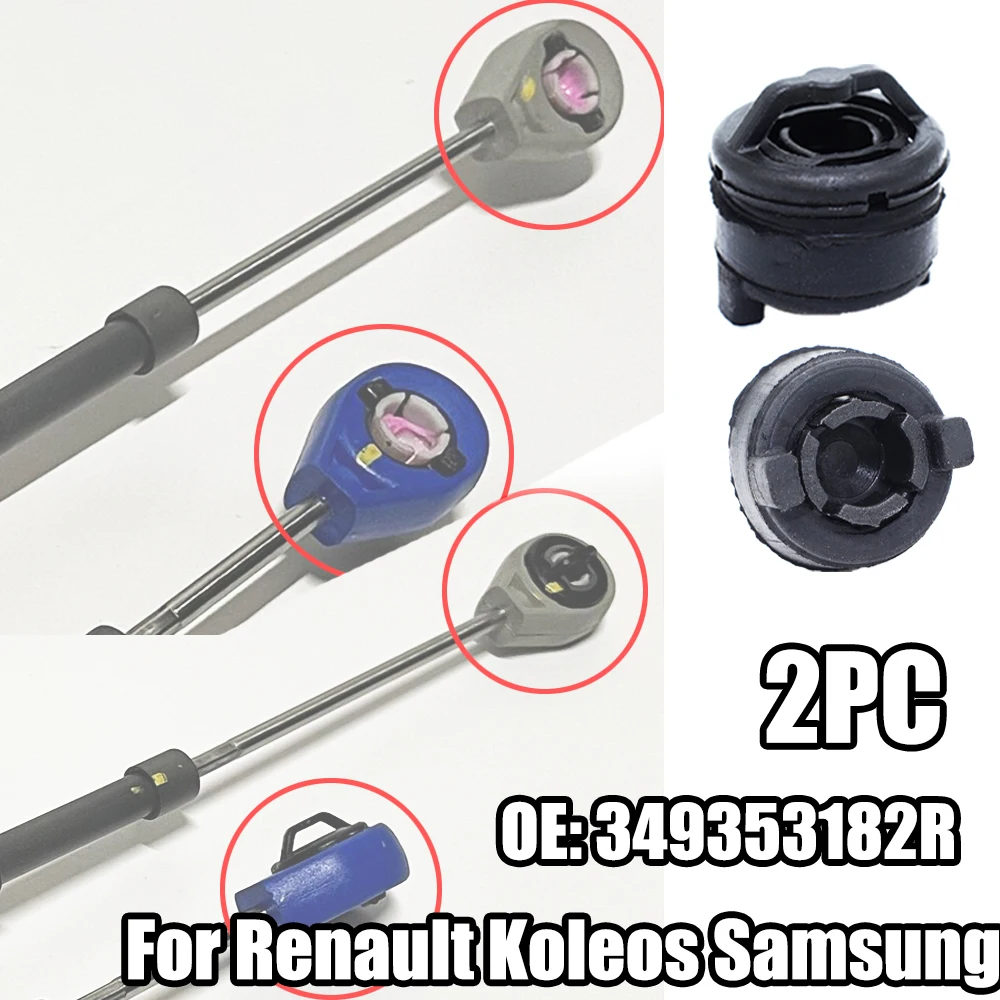 2PC Gearbox Shift Lever Cable End Linkage For Renault Koleos MK1 Samsung QM5 Connector Adapter Selector Buckle Replacement Parts