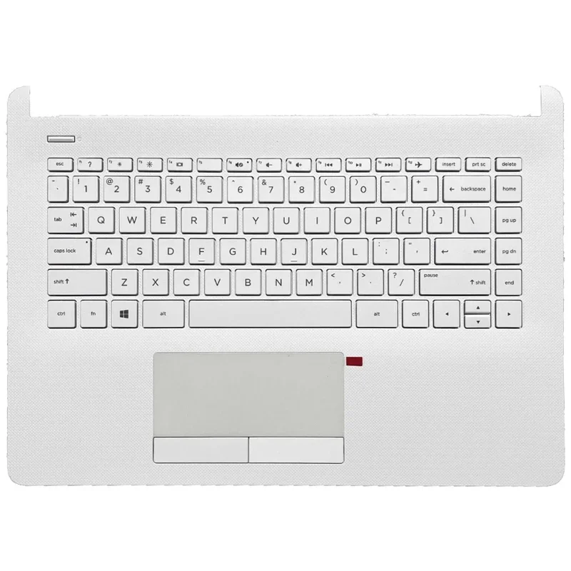 Imagem -03 - Teclado do Case do Palmrest do Portátil Versão Inglesa dos E.u. Tampa Superior 14-bs 14-br 14-bs Tpn-q186 14-bw Tpn-q187 245 246 g6 Original Novo