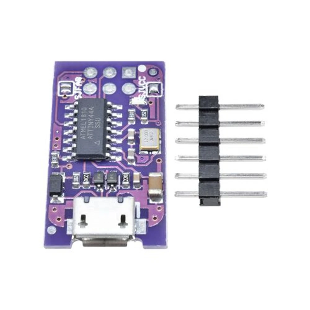 DC 5V Micro USB Tiny AVR ISP ATtiny44 ATTiny45 85 USBTinyISP Programmer Module For Arduino IDE Bootloader ISP Microcontroller