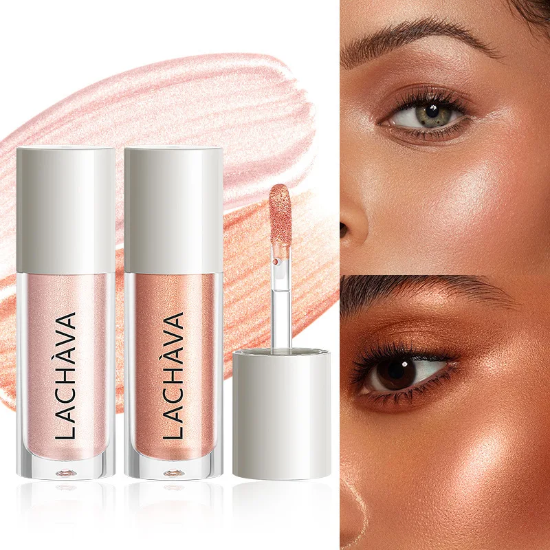 

LACHAVA's multi-functional liquid high-gloss liquid, blush, eyeshadow and lip gloss, brightens the lips and cheeks, and is often