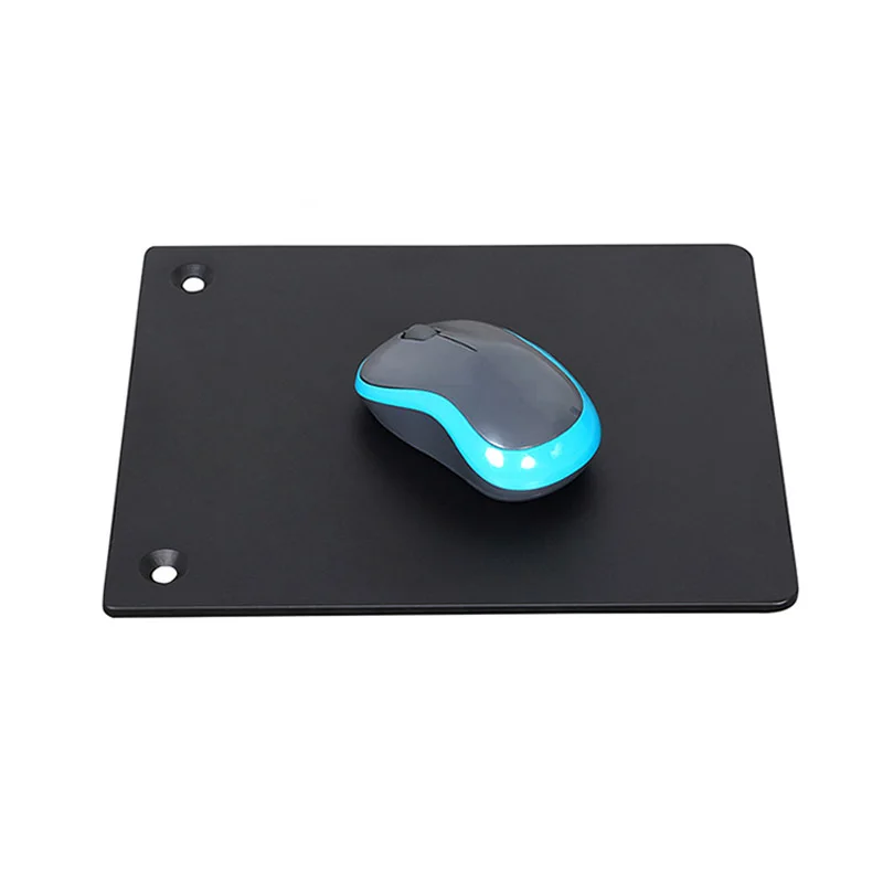 

For Office Game Simulation Racing Aluminum Profile Bracket Aluminum Alloy Metal Mouse Tray Storage Mouse Pad