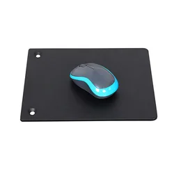 For Office Game Simulation Racing Aluminum Profile Bracket Aluminum Alloy Metal Mouse Tray Storage Mouse Pad
