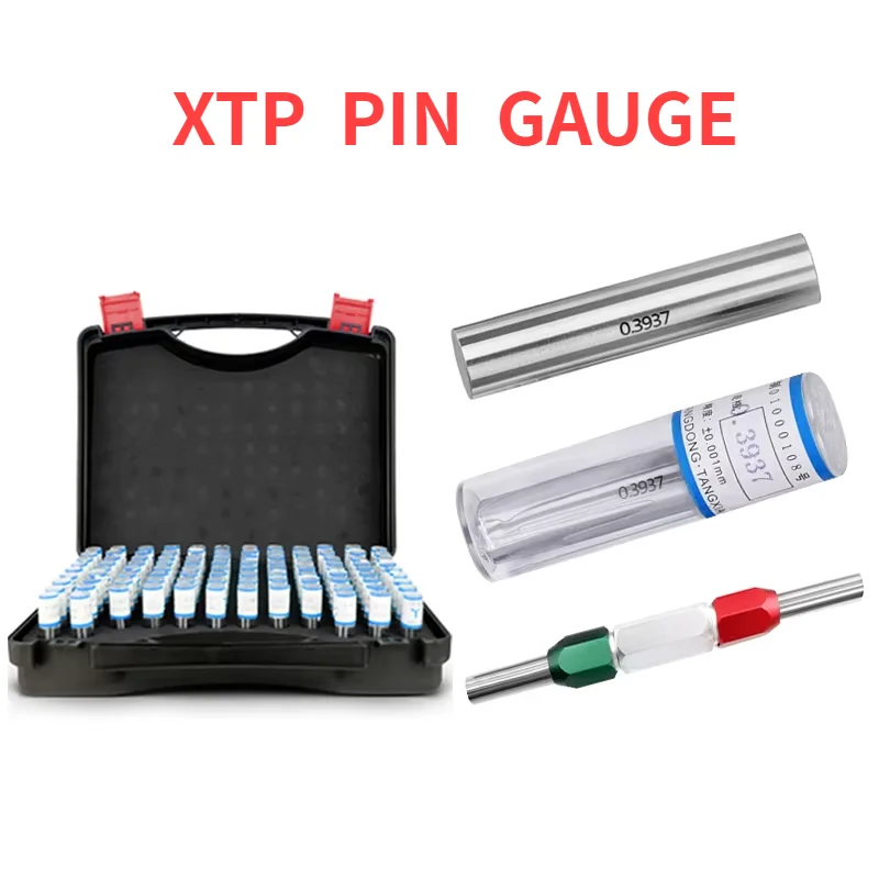 101PCS White Steel Plug Gauge Set 0.01mm Precision Smooth Hole Pin Measuring Tool Gage