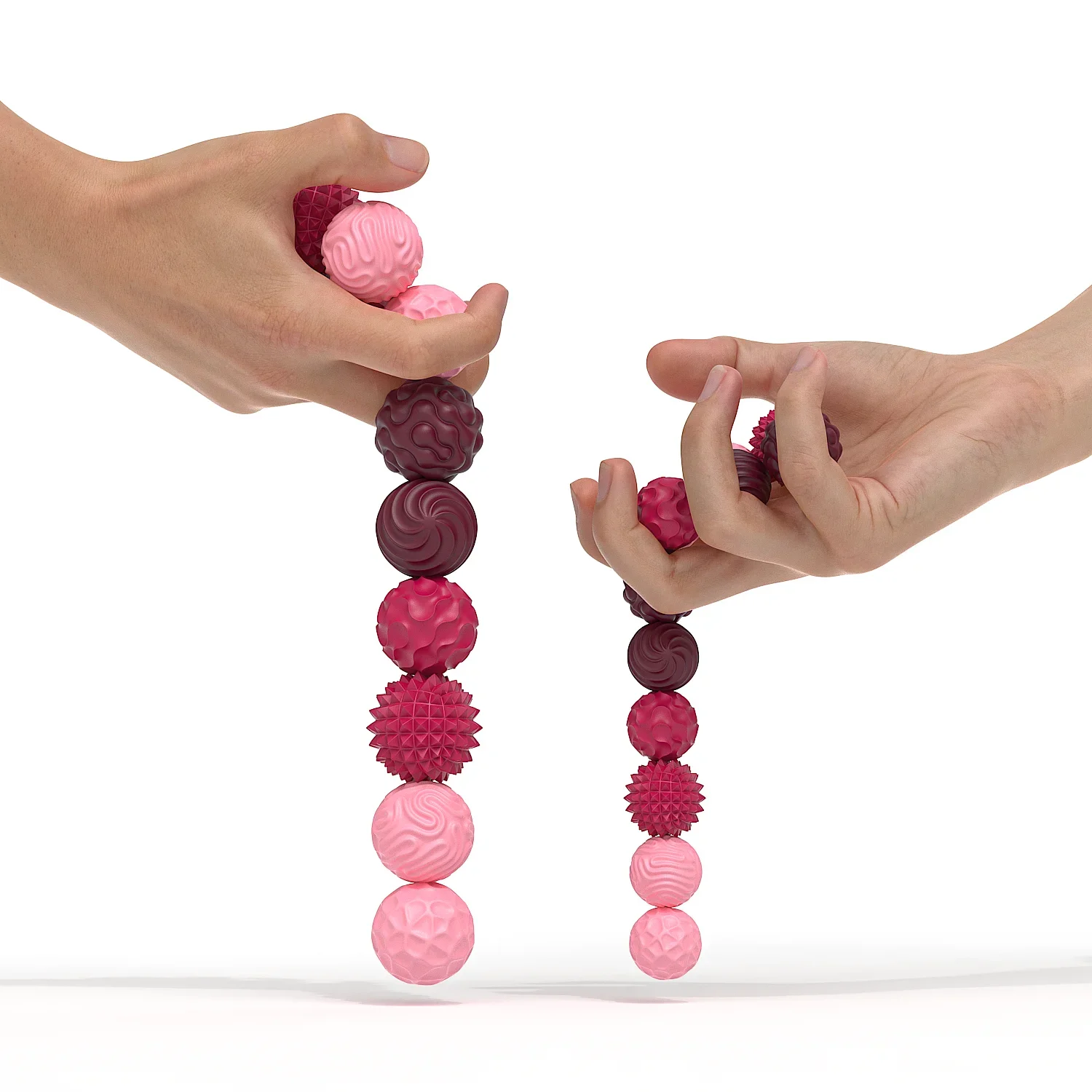 Bolas sensoriais magnéticas de silicone, brinquedo de inquietação, bolas de preocupação, autismo, calmante, brinquedo sensorial para crianças e adultos, alívio de ansiedade, estresse