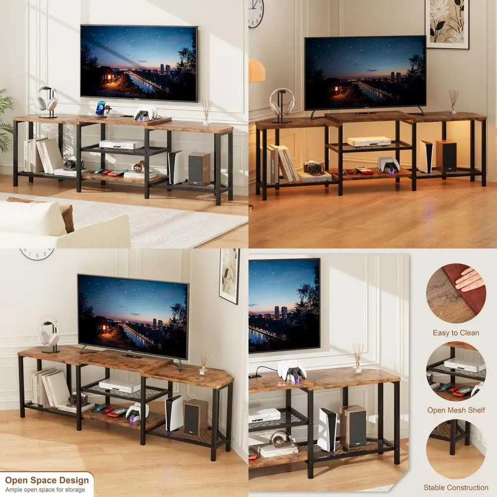 67 In Large Tv Stan… - image