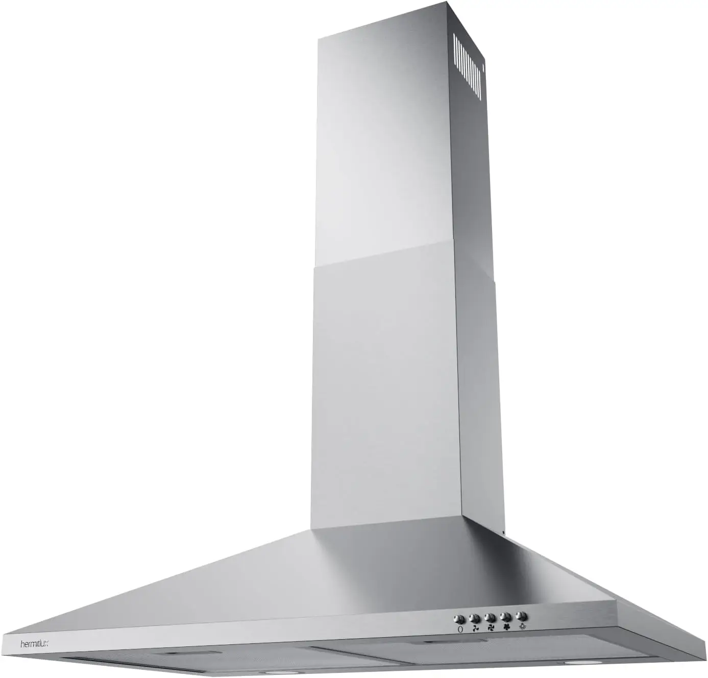

Ran Hood 30 inch Stainless Steel Wall Mount Vent Hood for Kitchen with Charcoal Filter Ducted Ductless Convertible