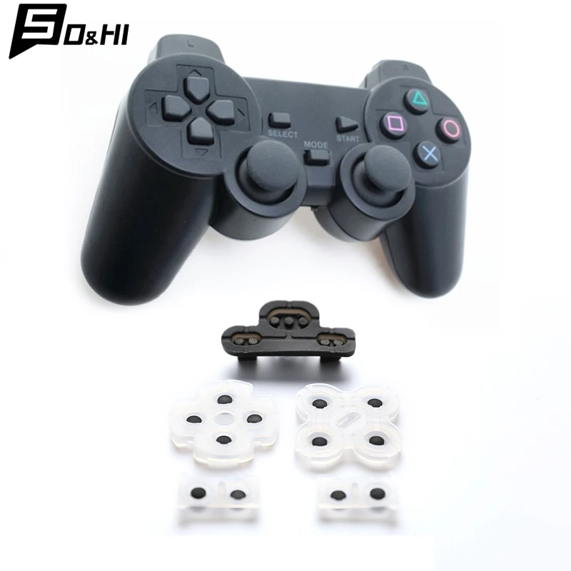 Controller Conductive Rubber Contact Pad Button Conductive Pad Silicon Buttons For PS4/PS3/PS2 For XBOX Replacement Repair Parts