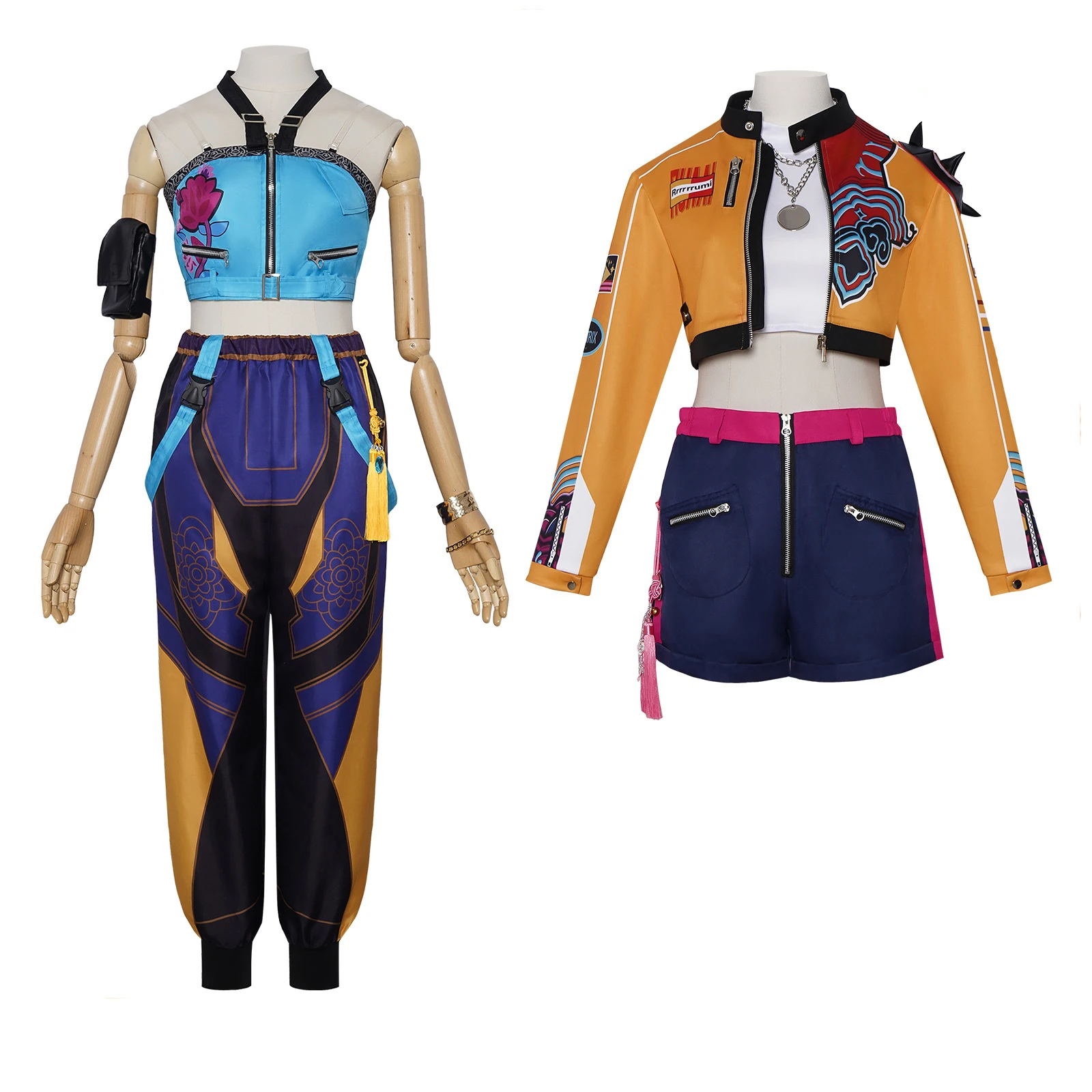 

Костюм для косплея «Охотники на демонов», женский костюм KPop Zoey для косплея, костюм Руми, костюм для вечеринки, комплект одежды