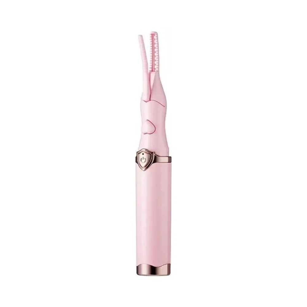 

Wide Angle Electric Eyelash Curler Bezel-free Fast Heating Heated Eyelash Curling Device Comfortable Grip USB Charging