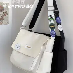 Japanese Ins Bag Versatile Art Street Photography One Shoulder Messenger Bag Male Fashion Student Crossbody Bag Female