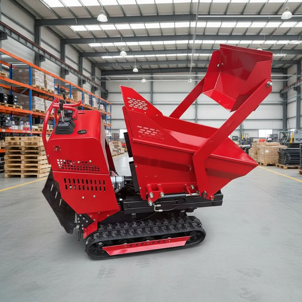 

Mini Crawler Dumper 800kg EURO 5 EPA Engine Farm Dumper Custom Factory Fast Delivery