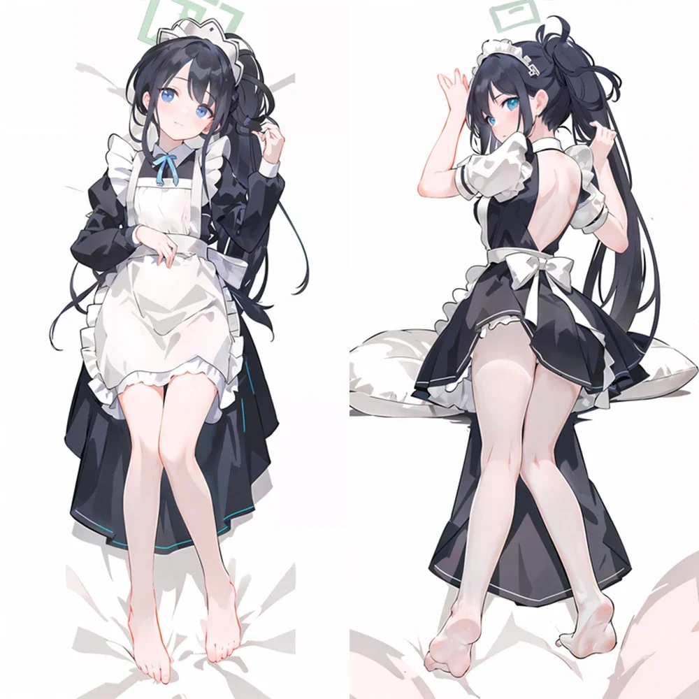 New Pattern Anime Blue Archive Tendou Arisu Cosplay Dakimakura PillowCase Hugging Body Pillow Cover Gifts