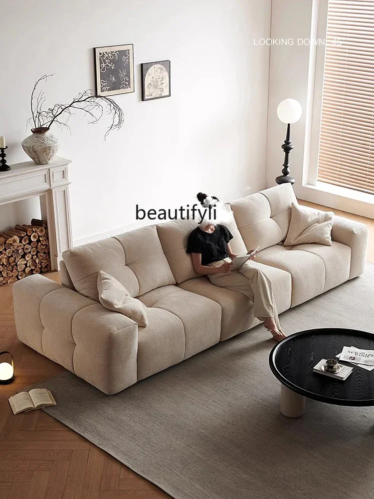 

Movable adjustable backrest living room sofa New chenille sofa420