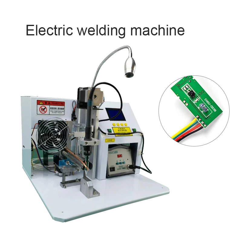 BORUIX 220V Electric Soldering Machine For Connectors USB A Micro Lightning Type C Semi-automatic Usb Cable Welding Equipment