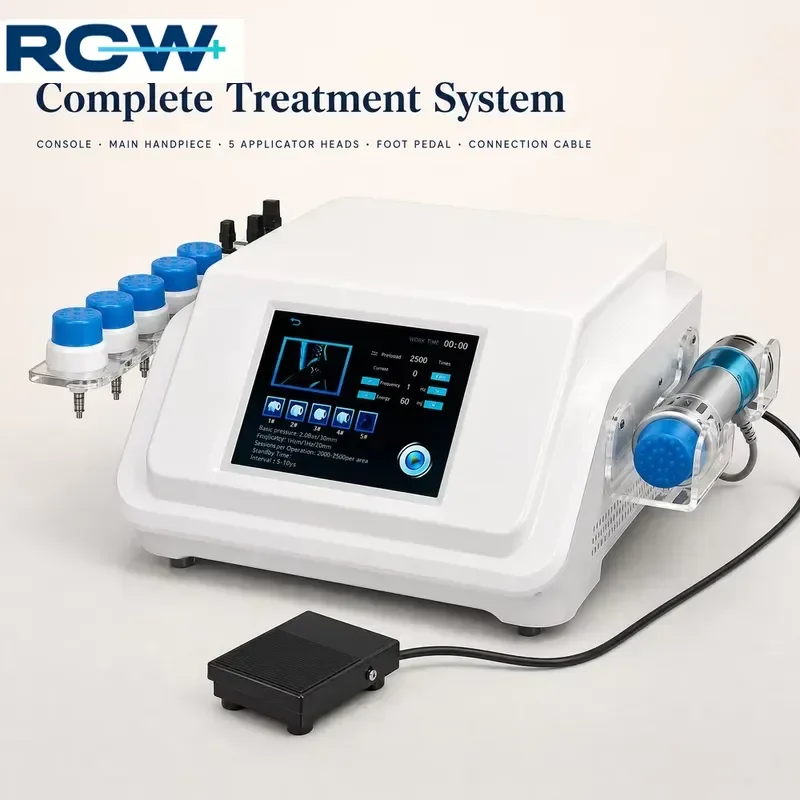 RCW Extracorporeal Shockwave Therapy Machine for Physical Therapy and Rehabilitation