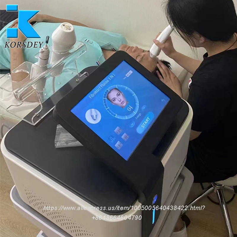 Professional Fractional Plasma Shower RF Skin Lift Wrinkle Removal Mole Remover Eye Lifting Jet Plasma Pen Facial Machine