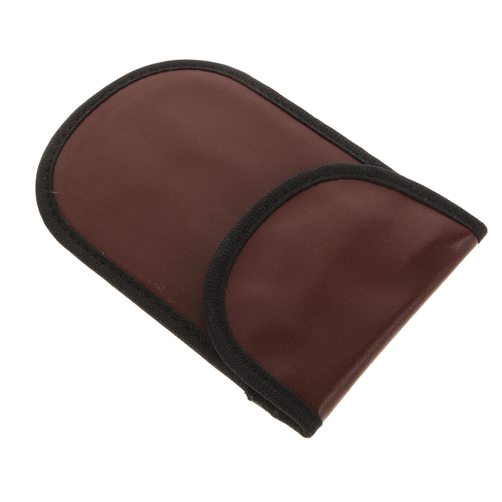 

Car Cover Holder Pouch Bag Antimagnetic Brown Small Case for Women Key Bags Shielding pouch Anti Tracking Scan Proof Faraday Car