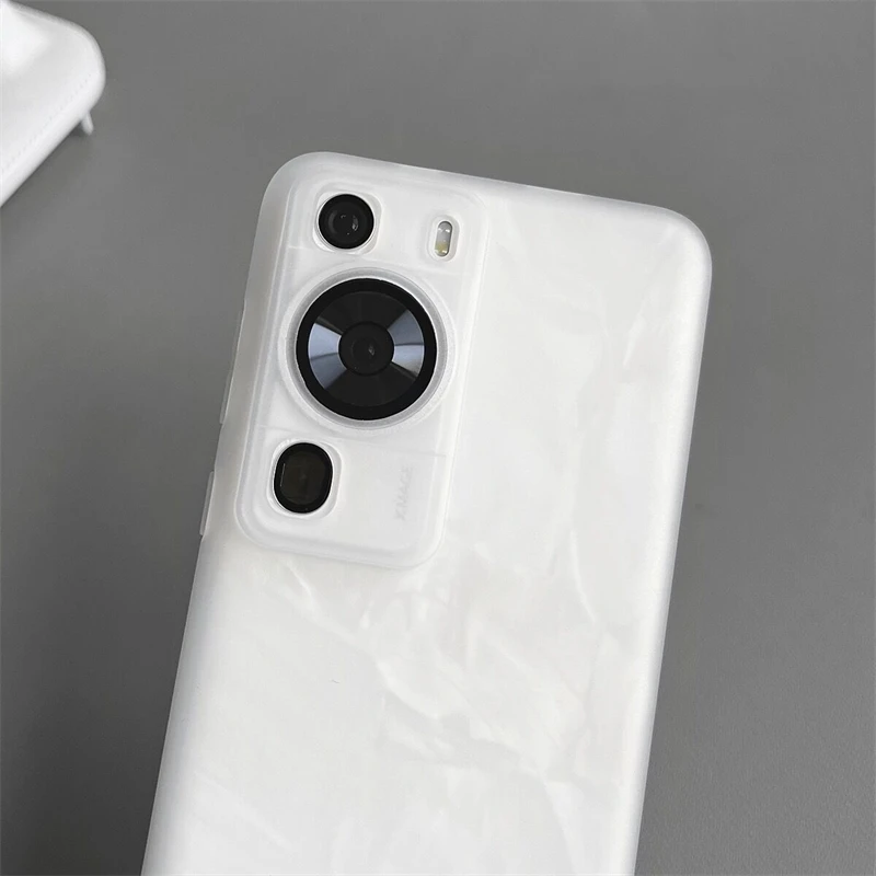 Matte Clear Case For Huawei P60 Pro Case TPU Soft Silicone Phone Cover For Huawei P60 Art 60Pro Slim Thin Simple Stylish Bumper