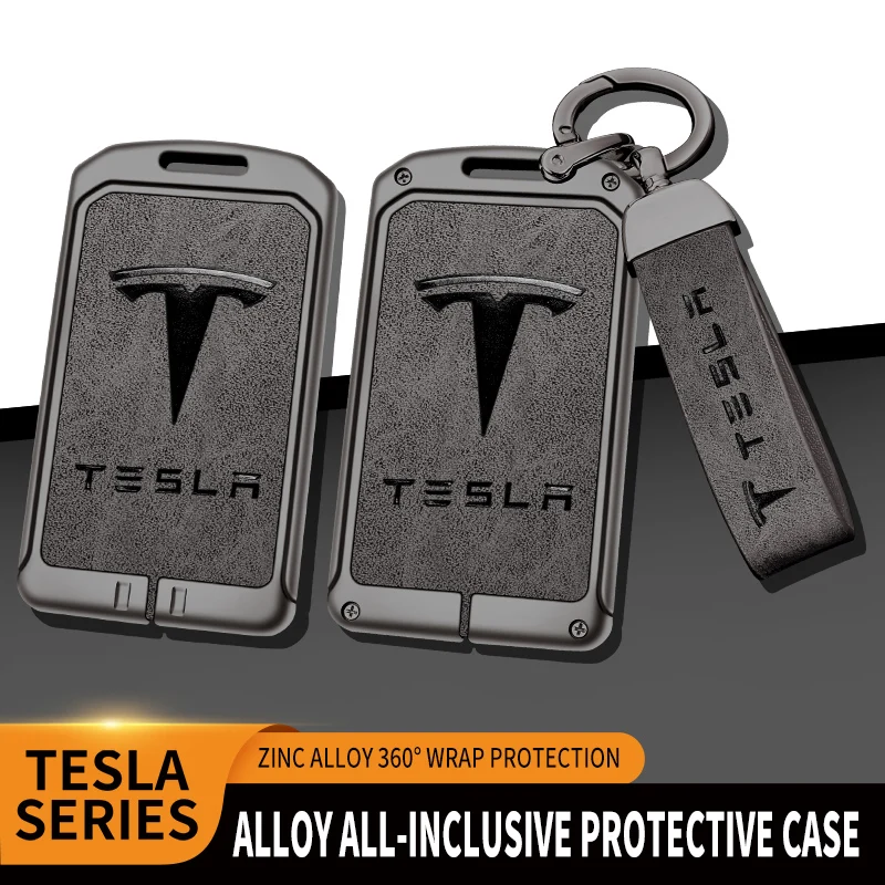

Zinc Alloy Car Smart NFC Card Key Cover Case Protector Holder Shell For Tesla Model 3 Model S Model X Model Y Auto Accessories