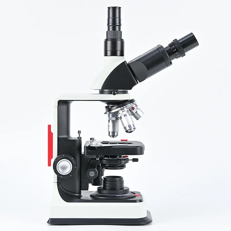 Albenth 40X-2500X Trinocular Biological Microscope With LED Light for Student Children Laboratory Education Microscope