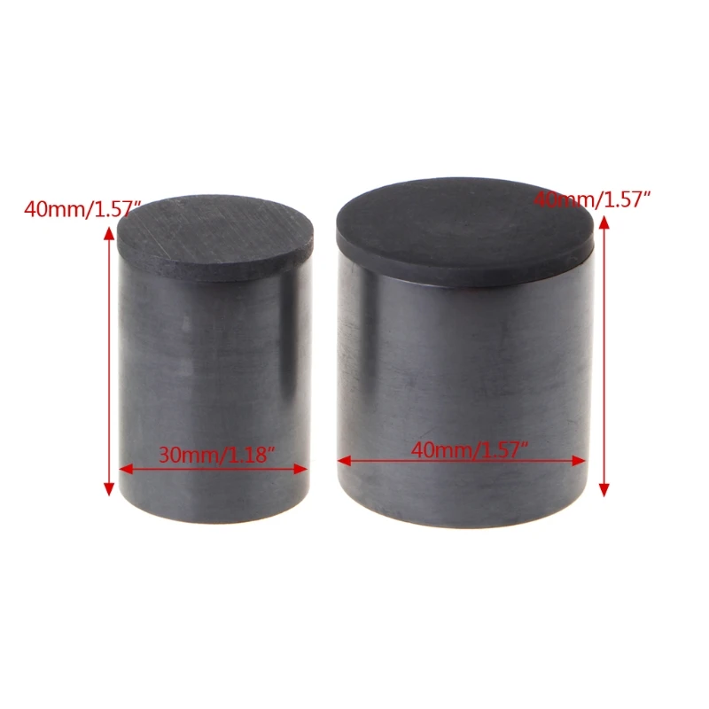Crogioli Tazza per Fusione Metallo Oro Argento Ottone Forno Fusione Fonderia Crogiolo Carburo Silicio Strumento