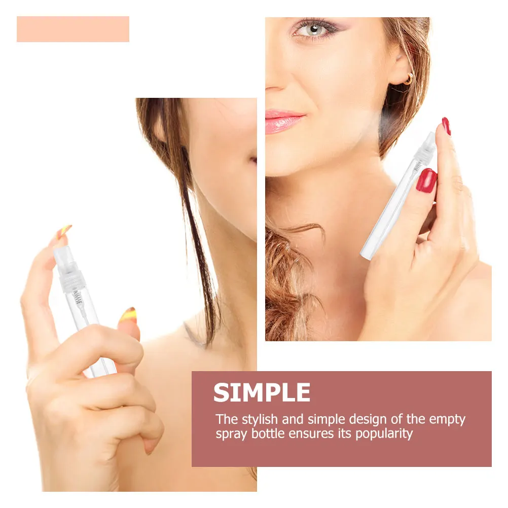 

25Pcs Perfume Bottles Reusable Glass Mini Spray Containers for Travel Storage Dispenser Empty Small Refillable Portable