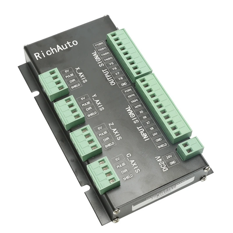 CNC Controller ระยะไกลสําหรับ Richauto DSP A11 CNC Controller A11S A11E A11C สําหรับ CNC แกะสลักตัดภาษาอังกฤษ