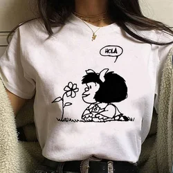 Mafalda t-shirts women manga anime graphic t-shirts female y2k funny clothing