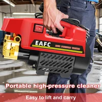 1000W 200Bar Electric Pressure Car Washer Multifuntional Portable High Power Cleaner with Foam Spray Water Gun for Home & Car 6