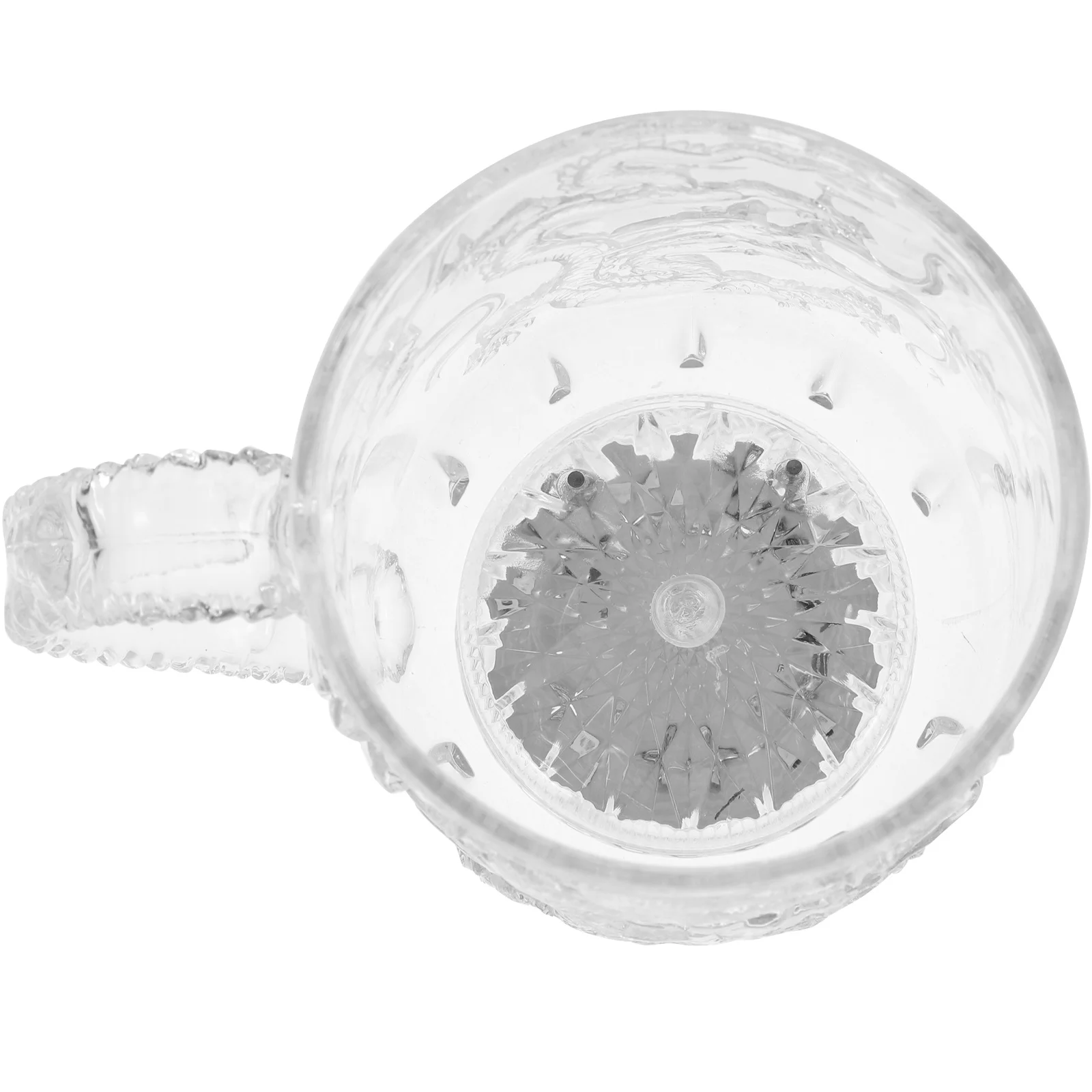 แก้วอะคริลิคเปลี่ยนสีแบบ LED 1 ชิ้น ขนาด 285 มล. ลายมังกร แก้วไวต่อความร้อน สำหรับกาแฟ ชา น้ำ เครื่องดื่ม งานปาร์ตี้