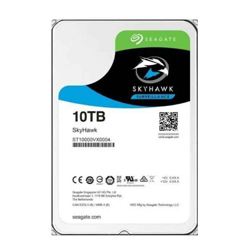 

Seagate SkyHawk 10 ТБ Sata 6 Гбит/с 3,5-дюймовый внутренний жесткий диск ST10000VX0004