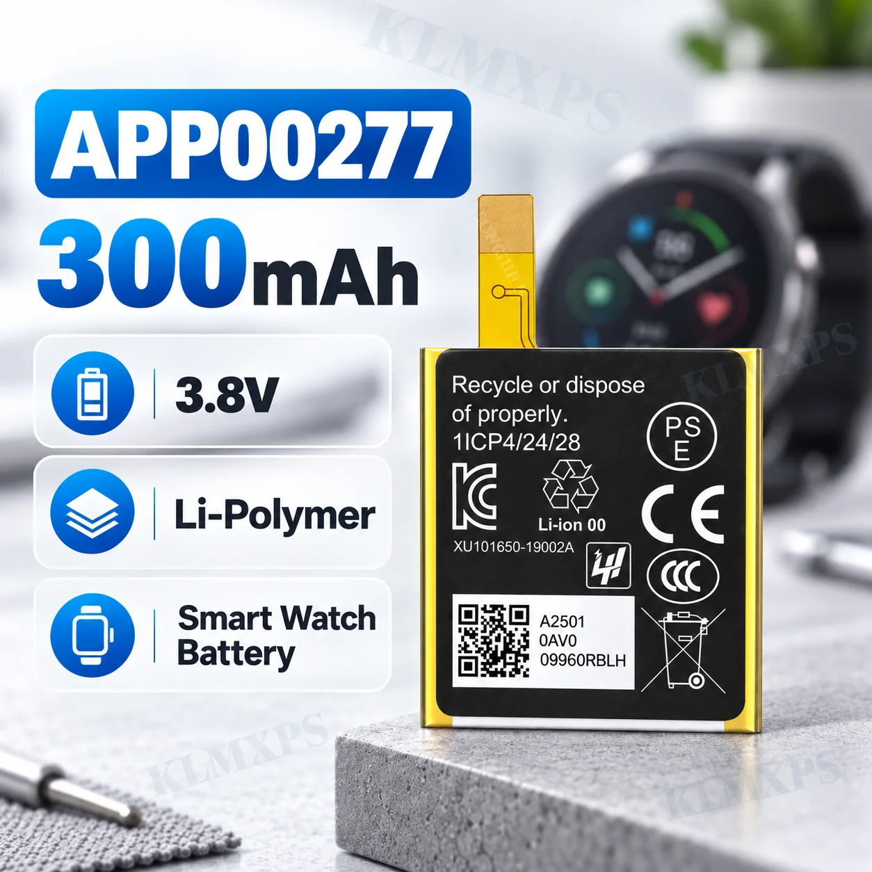 APP00277 300mAh 3,8V Li-Polyme – Fossil Watches Smartwatch Gen 4 Bewertung und Preis