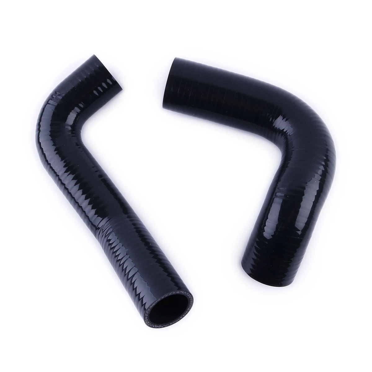 

2PCS 3PLY For Chevrolet Chevy Bel Air 4.3L 4.6L V8 1955 1956 1957 Silicone Radiator Coolant Cooling Hose Pipe Tube Tubing Kit