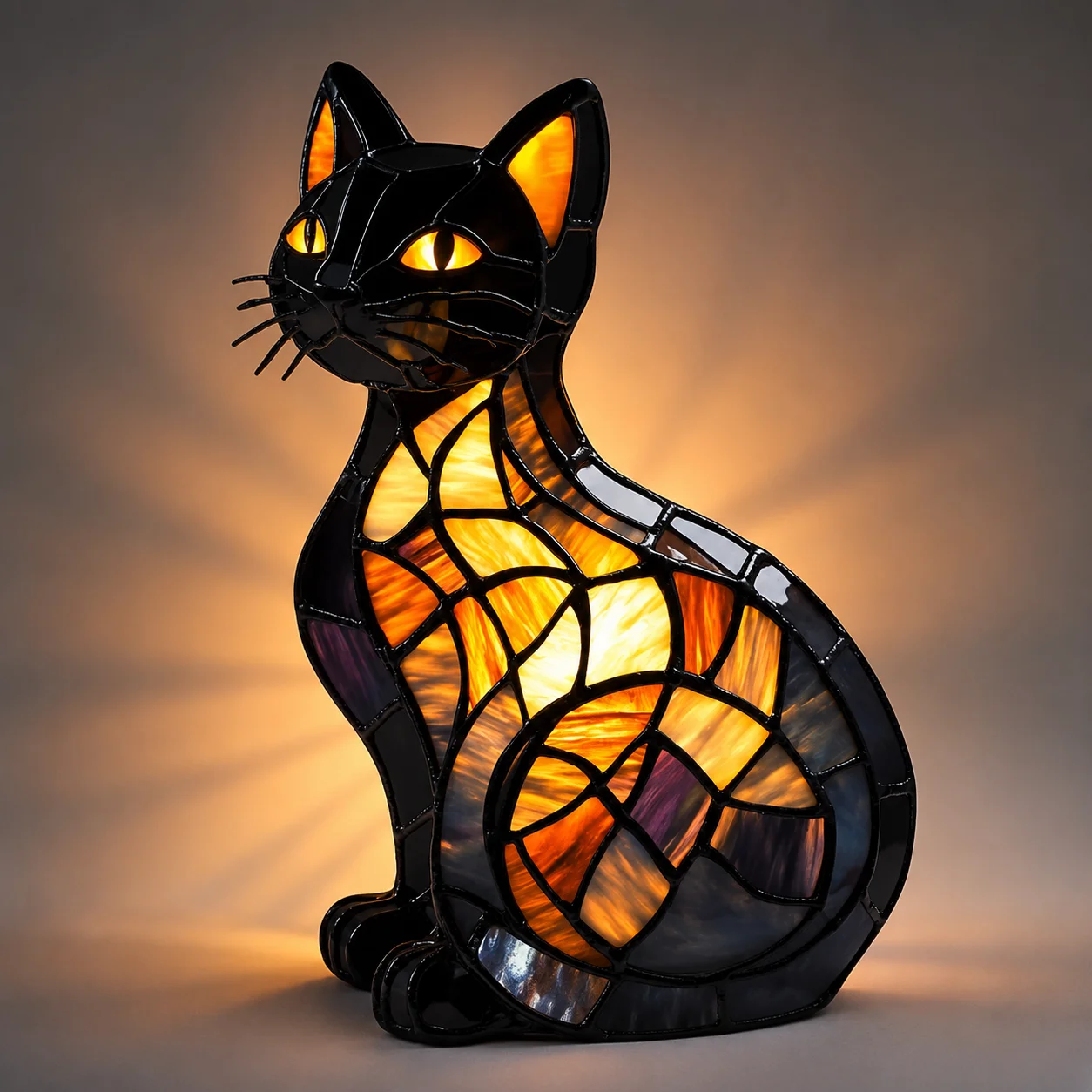 LED Animal Shaped Table Lamp, Artistic Decorative Desk Light, Modern Atmospheric Bedside Night Light, Unique Gift