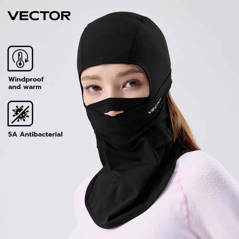 VECTOR Woman Breathable Balaclava Face Mask Men Fishing Sun Protection Hot Weather Dustproof Face Mask Full Face Cap Wrap Scarf