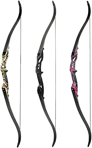 56inch American Hunting Bow 30-50lbs Draw Weight FPS170-190 Recurve Bow Hunting Archery Bow Accessory Fitness