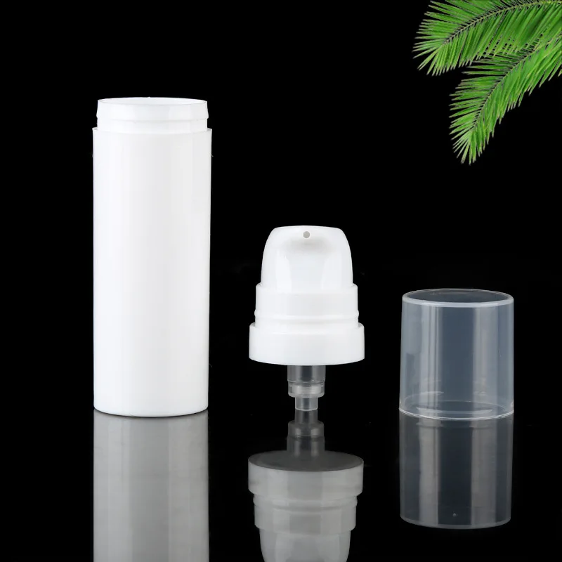 10pcs 5ML 10ML 15ML Empty Plastic Cosmetic Bottle Travel Mini Liquid Bottles Airless Pump Vacuum Toiletries Container