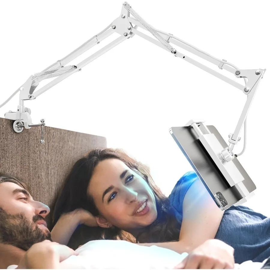 

Foldable Tablet Stand Tablet Mount Adjustable for Bed Universal Flexible Tablet Holder with 360 Degree Rotation for iPad iPhone