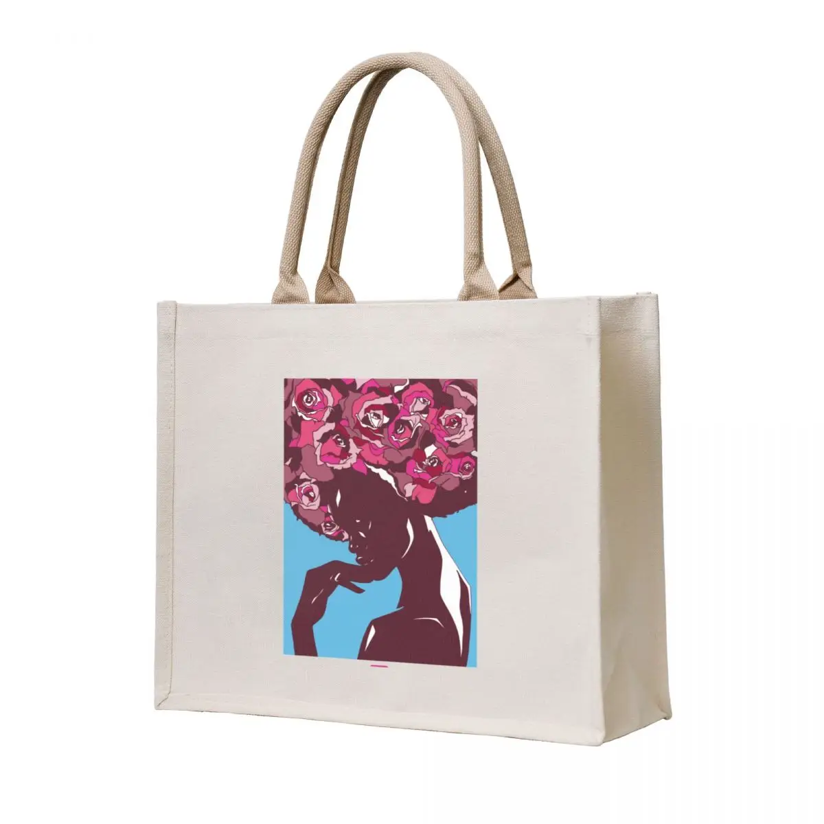 

Bouquet of hair Tote Bag Canvas canvas tote Women bags