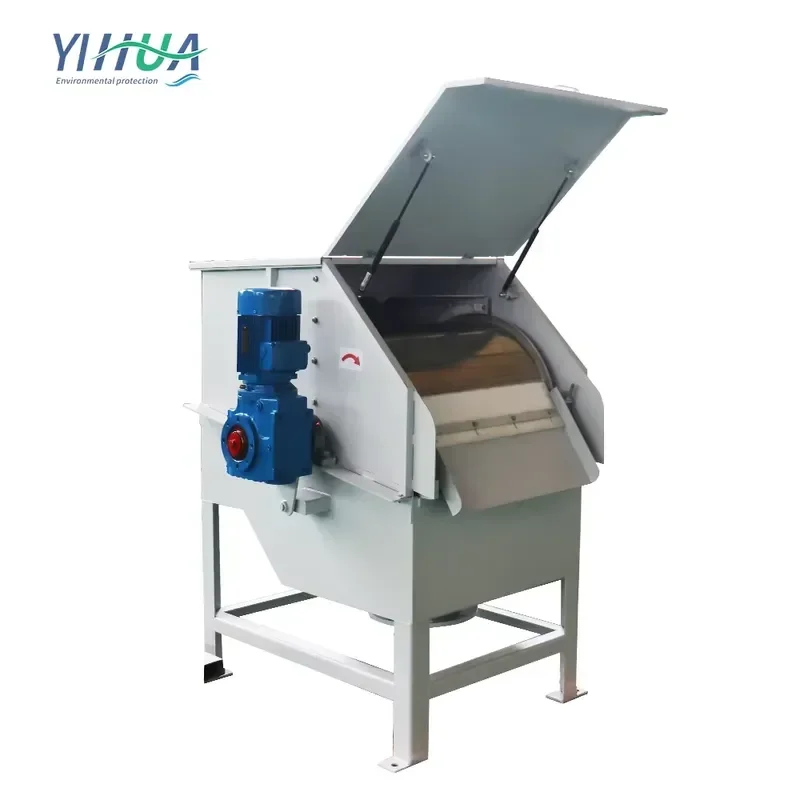 for Koi Pond Rotary Drum Filter Stainless Steel Cloth Ras Sugarcane Pure Water Treatment System with Pump Eco-Friendly