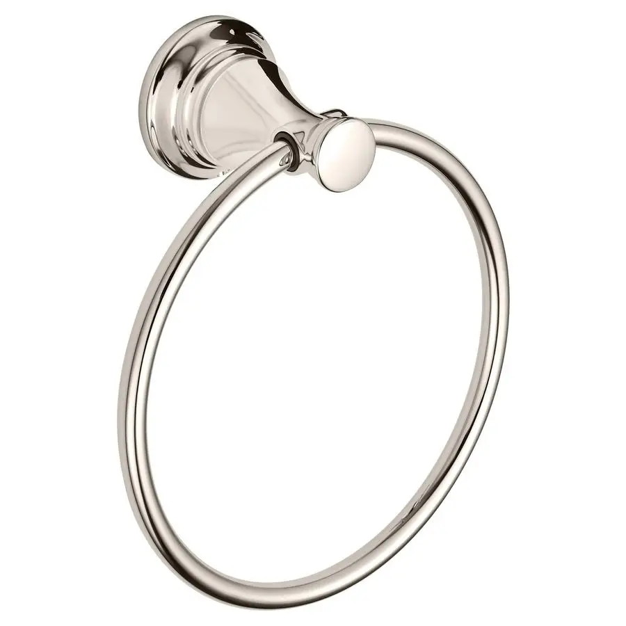 

7052190.013 Delancey Towel Ring, Polished Nickel