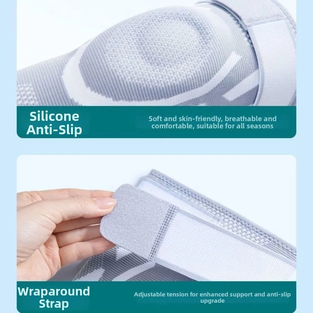 

Anti-Slip Fitness Running Knee Braces Patella Medial Support Warm Elastic Knee Brace Comfort Meniscus Sports Knee Pad