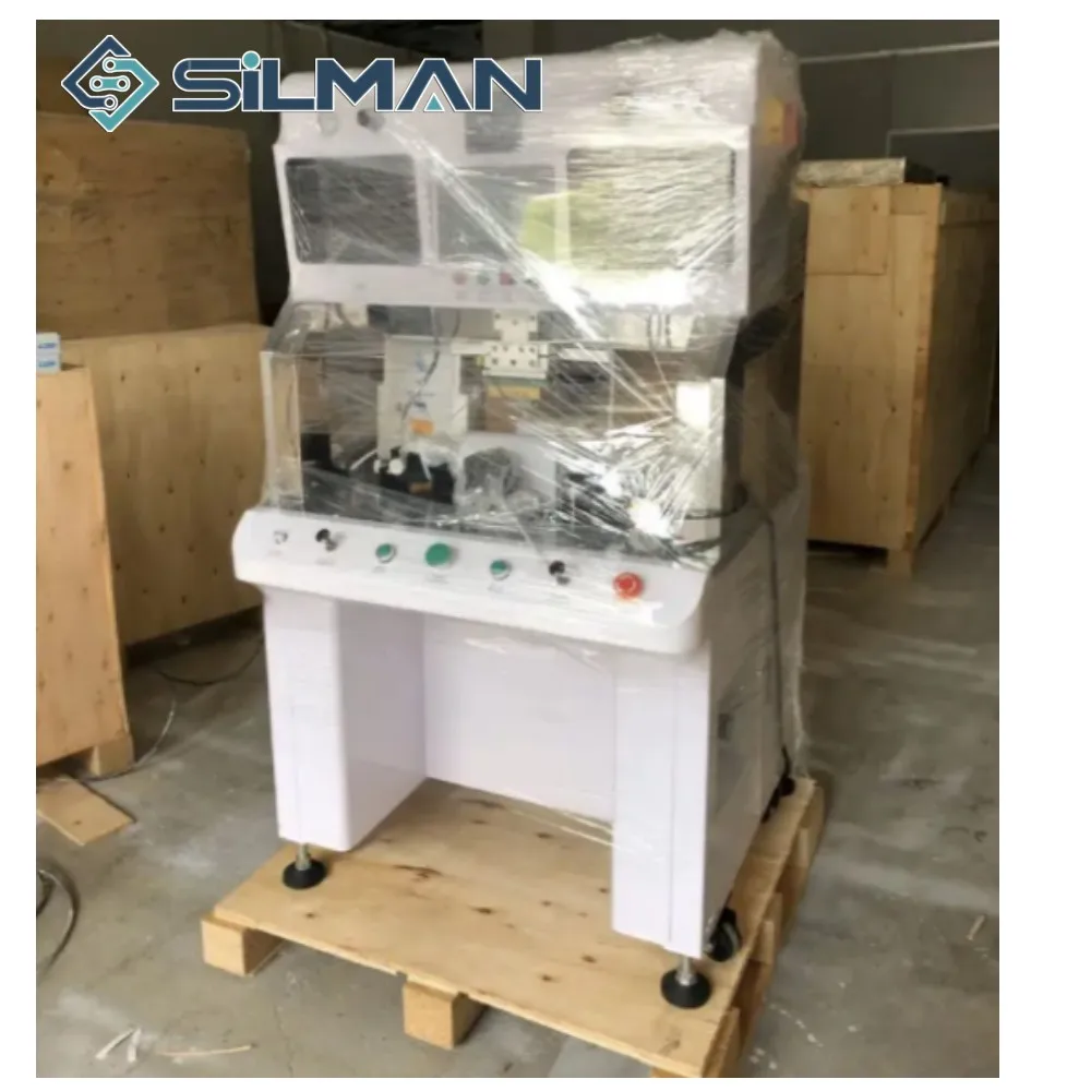 Silman ST-100SS COF Bonding Machine Single Head Hot Press Pulse For Repairing COG FPC ACF TV Screen LCD Laptop Monitor