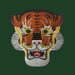 1 pezzo unico prepotente tigre patch Applique decorazione sui vestiti borsa per abbigliamento fai da te cucito distintivo Punk ricamato