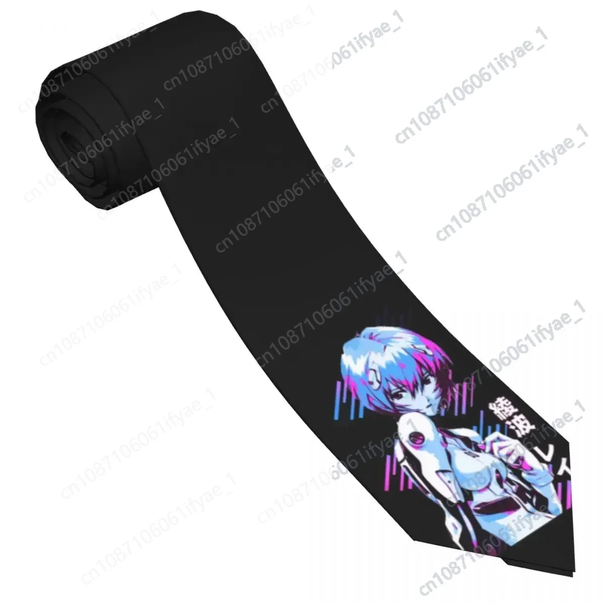 

Japan Anime Girl Tie R-Reis Manga Leisure Neck Ties Male Classic Elegant Necktie Accessories Quality Custom Collar Tie