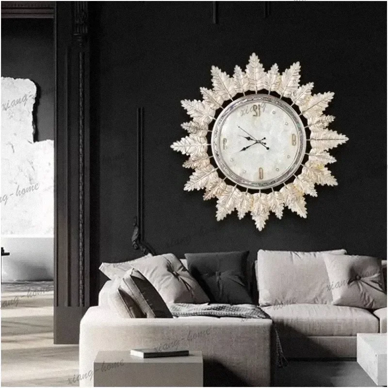 LJY Classroom Gaming Wall Clock Home Nordic Design Luxury Wall Clock Toilet Office Mecanismo Reloj Pared Furniture Home