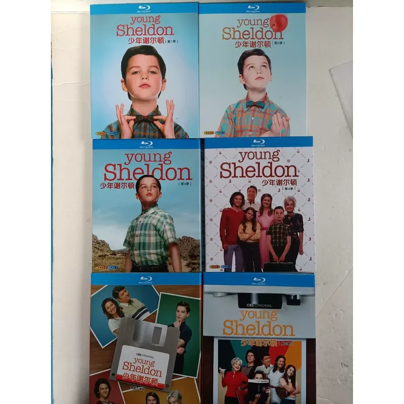 Junior Sheldon Season 1-6 Brand New Unopened Box Blu-ray
