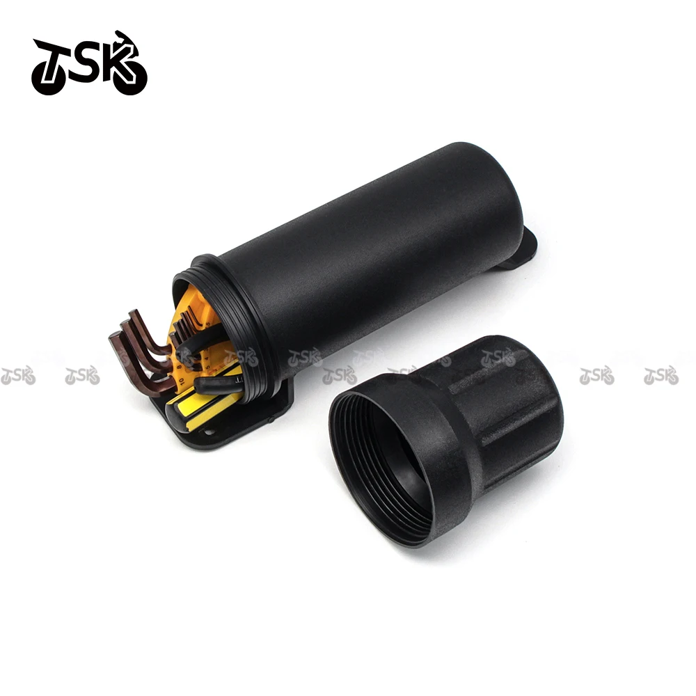 For cross-country motorcycle accessories tool tube gloves umbrella storage box waterproof belt anti-theft groove ring