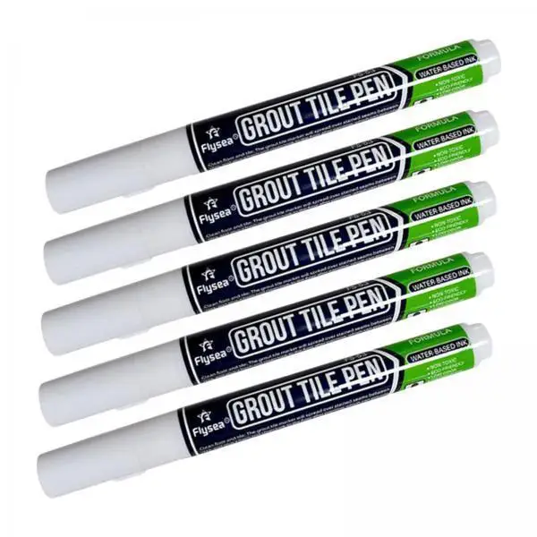 3x 5x White Joint Pencil Tile Lines Marker Counters Renew Stain Remover